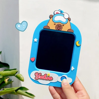 Gambar Kiddy Fun Gantungan Kunci Handrope Capybara Draw Board Random
