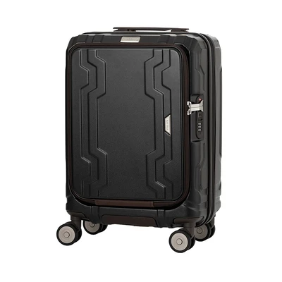 Gambar Legend Walker Whale New Koper PC & ABS TSA Lock Expandable Front Open 20 Inch - Hitam