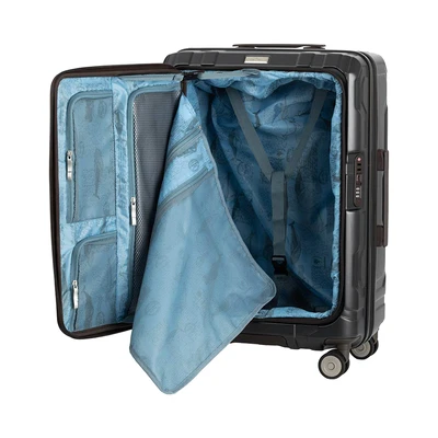 Gambar Legend Walker Whale New Koper PC & ABS TSA Lock Expandable Front Open 20 Inch - Hitam