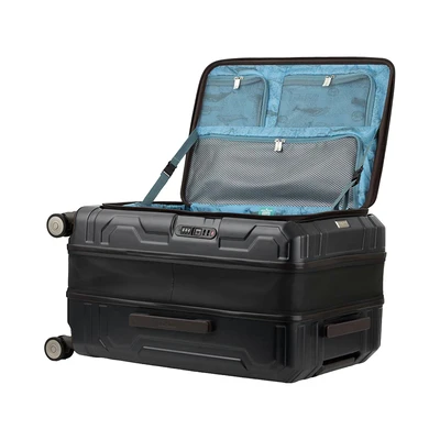 Gambar Legend Walker Whale New Koper PC & ABS TSA Lock Expandable Front Open 20 Inch - Hitam