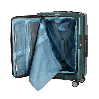 Gambar Legend Walker Whale New Koper PC & ABS TSA Lock Expandable Front Open 20 Inch - Hijau