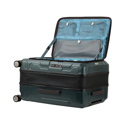 Gambar Legend Walker Whale New Koper PC & ABS TSA Lock Expandable Front Open 20 Inch - Hijau
