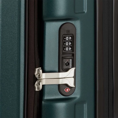 Gambar Legend Walker Whale New Koper PC & ABS TSA Lock Expandable Front Open 20 Inch - Hijau