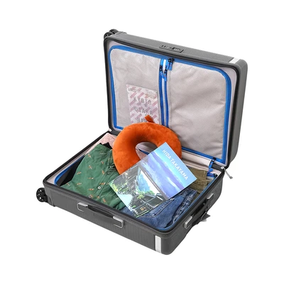 Gambar Luggo Zenith Koper PC TSA Lock 20 Inch - Abu-abu Rock
