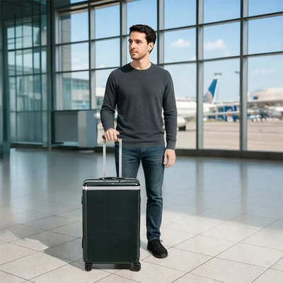Gambar Luggo Zenith Koper PC TSA Lock 24 Inch - Hijau Jade