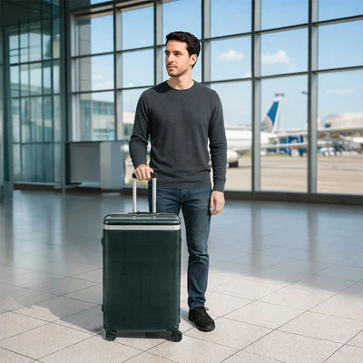 Gambar Luggo Zenith Koper PC TSA Lock 28 Inch - Hijau Jade