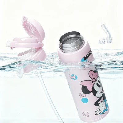 Gambar Disney Botol Vacuum Flask Stainless Steel 316 Minnie Mouse 500 ml - Pink