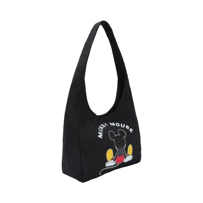 Gambar Disney Tote Bag Mickey Mouse From Back - Hitam
