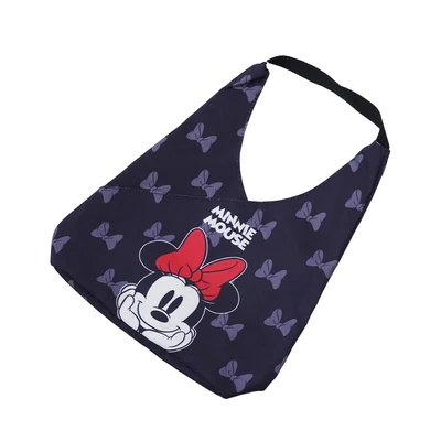 Gambar Disney Tote Bag Minnie Mouse From Back - Hitam