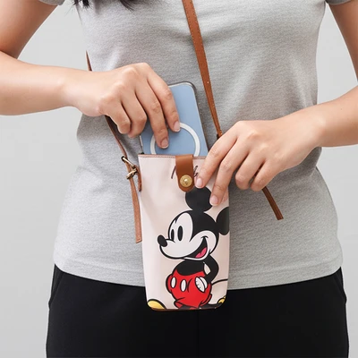Gambar Disney Tas Selempang Mickey - Krem Beige