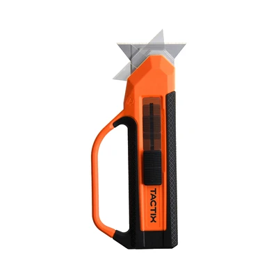 Gambar Tactix Pisau Scraper Utility 2in1 - Oranye