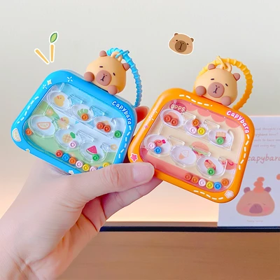 Gambar Kiddy Fun Gantungan Kunci Handrope Capybara Color Separate Bead Random