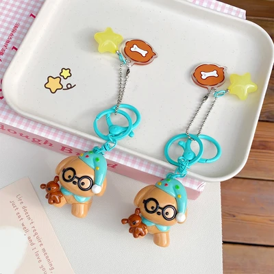 Gambar Kiddy Fun Gantungan Kunci Glasses Puppy Sweet Dreams Random
