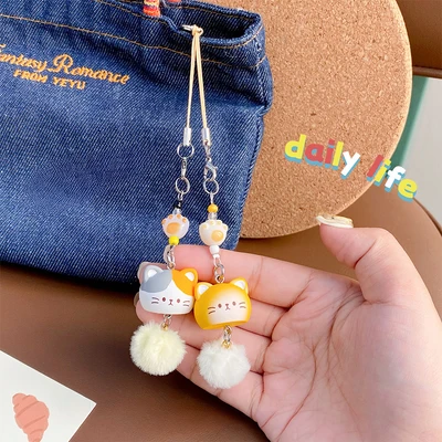 Gambar Kiddy Fun Gantungan Handphone Cat Hair Set 2 Pcs Random