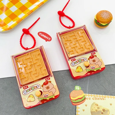 Gambar Kiddy Fun Gantungan Kunci Hamburger Suspension Maze Random