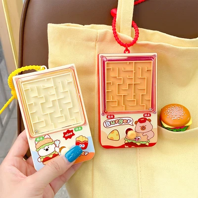 Gambar Kiddy Fun Gantungan Kunci Hamburger Suspension Maze Random