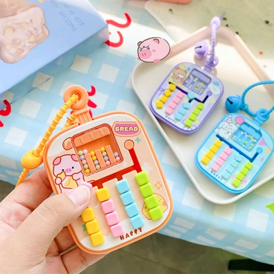 Gambar Kiddy Fun Gantungan Kunci Handrope Beads Colour Huarong Road Random
