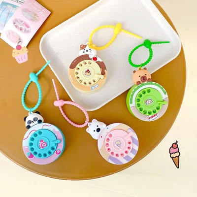 Gambar Kiddy Fun Gantungan Kunci Handrope Party Gourmet Turntable Phone Random