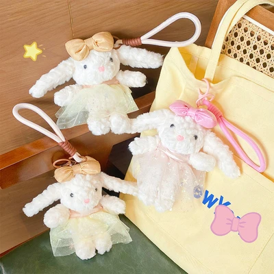Gambar Kiddy Fun Gantungan Kunci Boneka Yarn Eared Rabbit Random