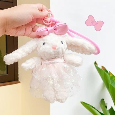 Gambar Kiddy Fun Gantungan Kunci Boneka Yarn Eared Rabbit Random