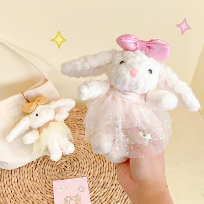 Gambar Kiddy Fun Gantungan Kunci Boneka Yarn Eared Rabbit Random