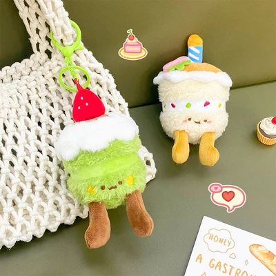 Gambar Kiddy Fun Gantungan Kunci Boneka Delicious Cake Cub Random