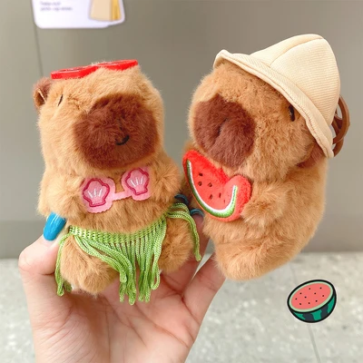 Gambar Kiddy Fun Gantungan Kunci Boneka Summer Capybara Party Random