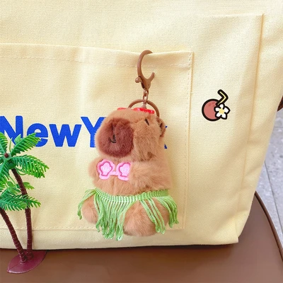 Gambar Kiddy Fun Gantungan Kunci Boneka Summer Capybara Party Random