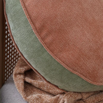 Gambar Informa Spring Bantal Sofa 40x40 cm - Merah Terracota/Hijau Sage