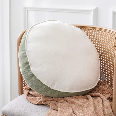 Gambar Informa Spring Bantal Sofa 40x40 cm - Krem/Hijau Sage