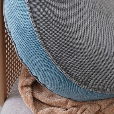 Gambar Informa Spring Bantal Sofa 40x40 cm - Abu-Abu/Biru