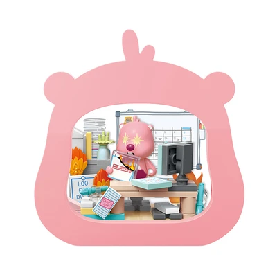 Gambar Keeppley Set Let The Kpi Burn - Pink