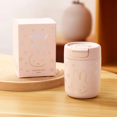 Gambar Kiddy Star Miffy Botol Vacuum Flask Anak Stainless Steel 320 Ml - Pink