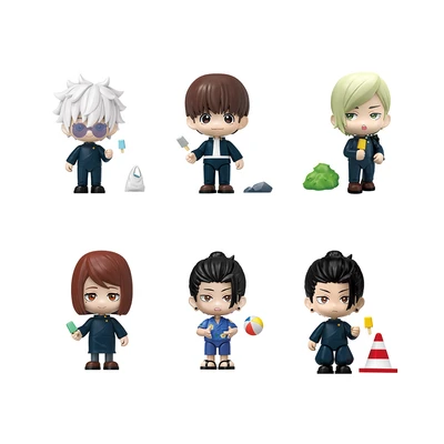 Gambar Keepplay Jujutsu Kaisen Minifigure Blue Green Memories  Vol 1 Random