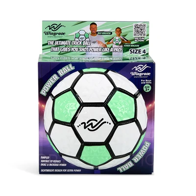 Gambar Paso Bola Sepak Ukuran 4 - Hijau Mint/putih