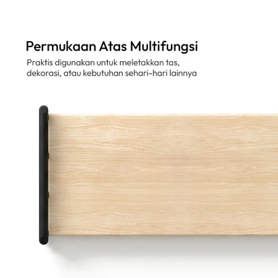 Gambar Informa Ichi Rak Sepatu 4 Tingkat 60x30x71 cm - Hitam