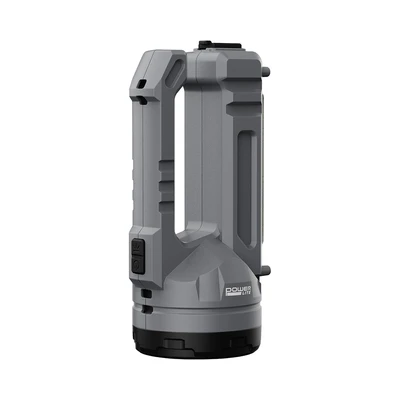 Gambar Powerlite Senter Rechargeable Spotlight Dengan Lantern 7 Watt - Abu-Abu