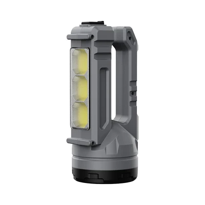 Gambar Powerlite Senter Rechargeable Spotlight Dengan Lantern 7 Watt - Abu-Abu