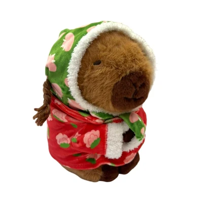 Gambar Tuntunzai Boneka Plush Capybara Dolphin Flowered Jacket - Mix