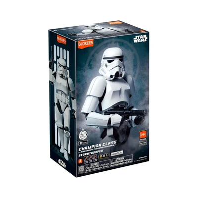 Gambar Blokees Star Wars Action Figure Champion Class Stromtrooper - Putih