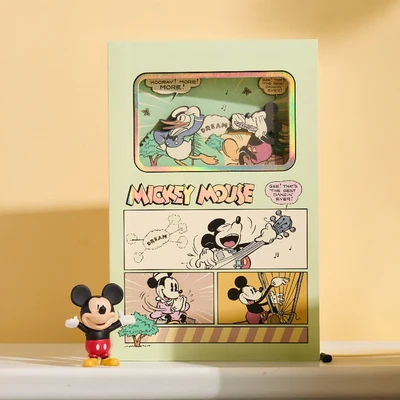 Gambar Disney Mickey Notepad 3D A5 - Hijau