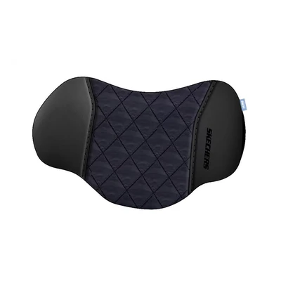 Gambar Skechers Cozy Fit Bantal Leher Kursi Mobil - Hitam