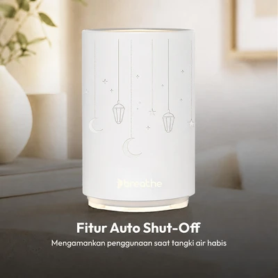 Gambar Breathe Starry Night Diffuser Ultrasonic - Putih