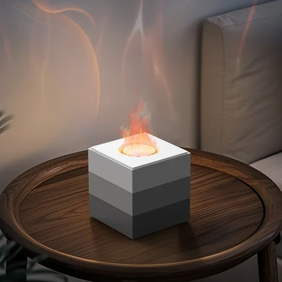Gambar Breathe Diffuser Ultrasonic Rockflame Projection 220 ml - Mix