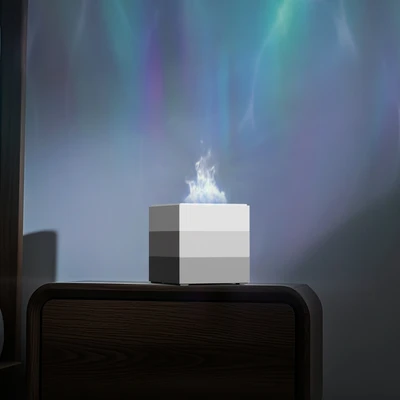 Gambar Breathe Diffuser Ultrasonic Rockflame Projection 220 ml - Mix