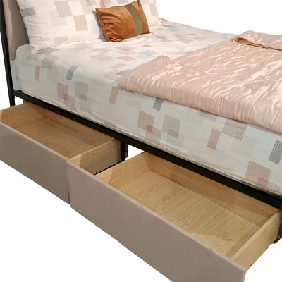 Gambar Informa Lany Laci Tempat Tidur Set 2 pcs - Krem Beige