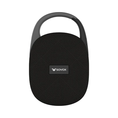 Gambar Sovox Speaker Bluetooth Clip On 5 Watt - Hitam
