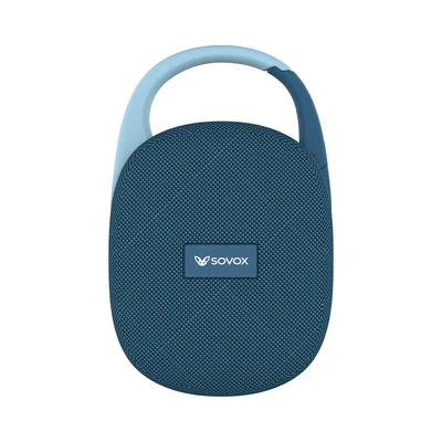 Gambar Sovox Speaker Bluetooth Clip On 5 Watt - BIru
