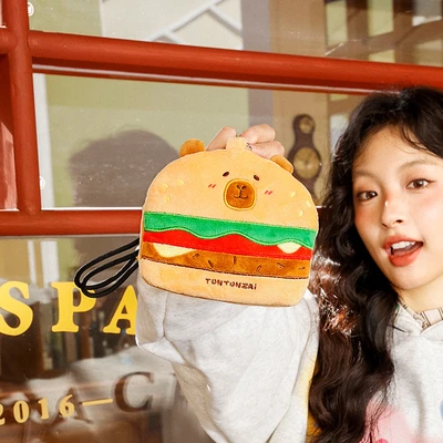 Gambar Tuntunzai Bakery Pouch Mini Cubs Burger - Cokelat