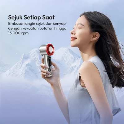 Gambar Azko Kipas Angin Portabel Rechargeable 3000 mAh - Mix